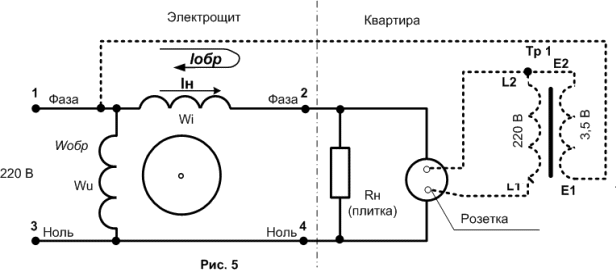 Схемы отмотки электросчетчиков бесплатно